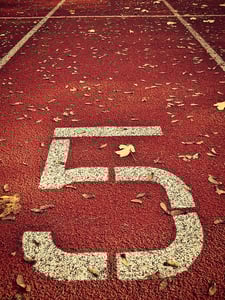 Number_5_on_track